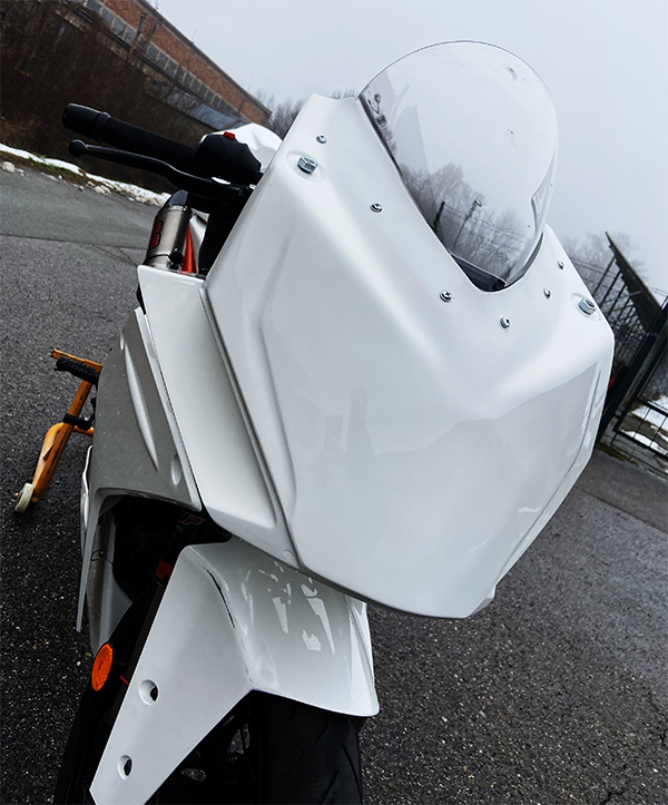 Sebimoto Race Fairing Kit – Gray Area KTM - Main Image