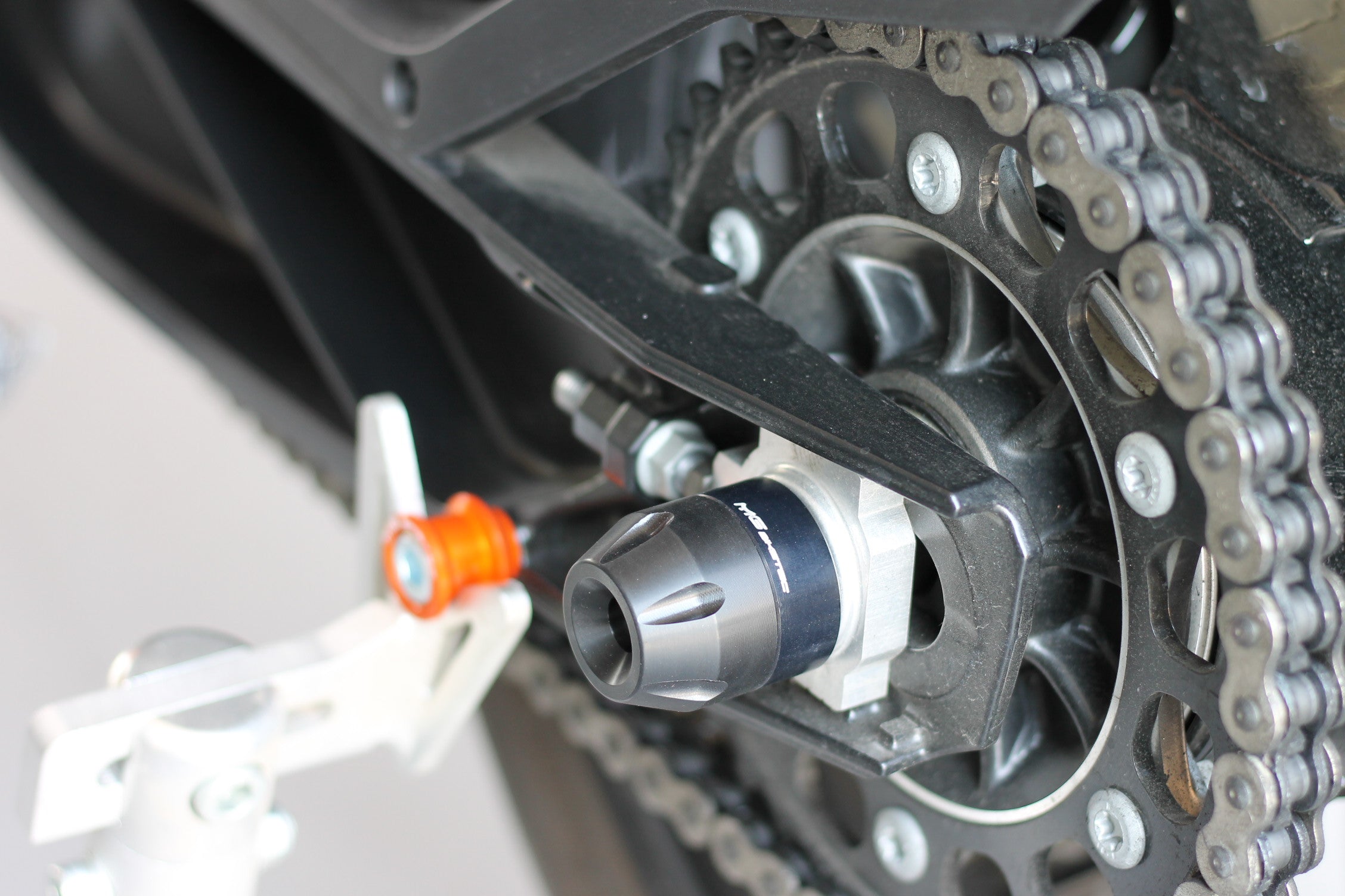 Rear Axle Sliders – Gray Area KTM