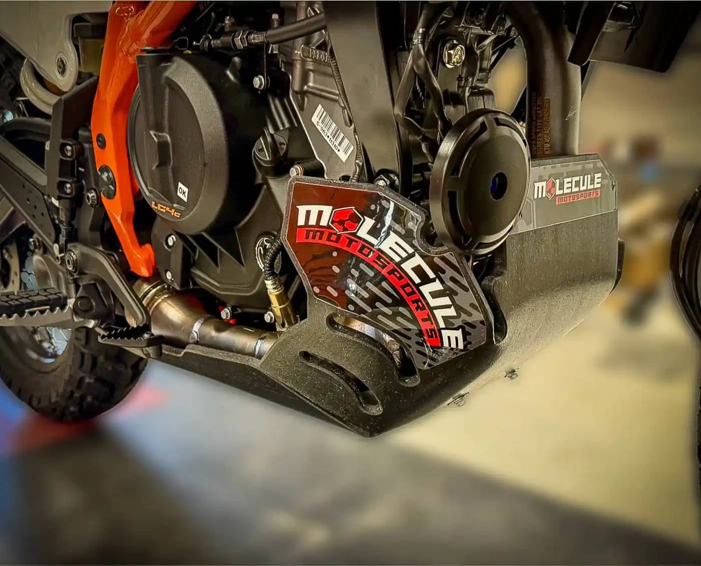 Molecule Motorsports 390 Adventure Skid Plate